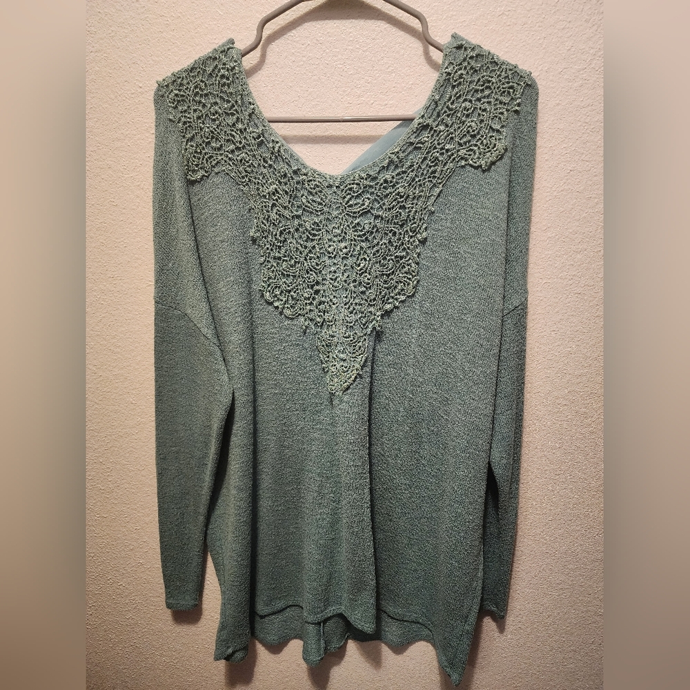 Maurice long sleeve sweater, size 2